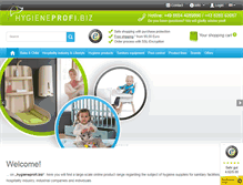 Tablet Screenshot of hygieneprofi.biz